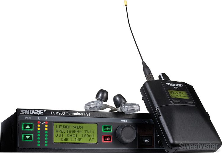 Shure PSM 900 - w/SE425CL G7 Band, 506-542MHz | Sweetwater