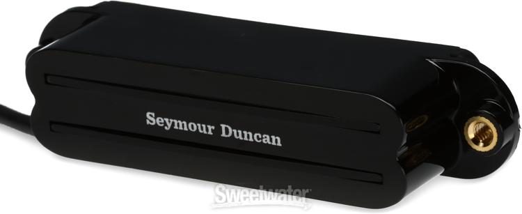 Seymour Duncan SCR-1b Cool Rails Bridge Strat Single Coil Sized Humbucker  Pickup - Black