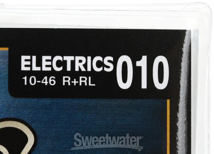 GHS R RL Nickel Rockers Pure Nickel Electric Guitar Strings .010