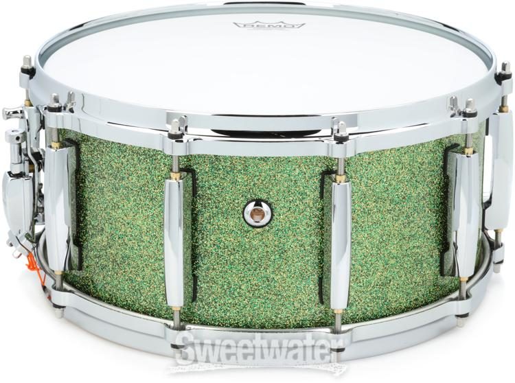 Pearl Masters Maple Snare Drum - 6.5 inches x 14 inches, Shimmer of Oz