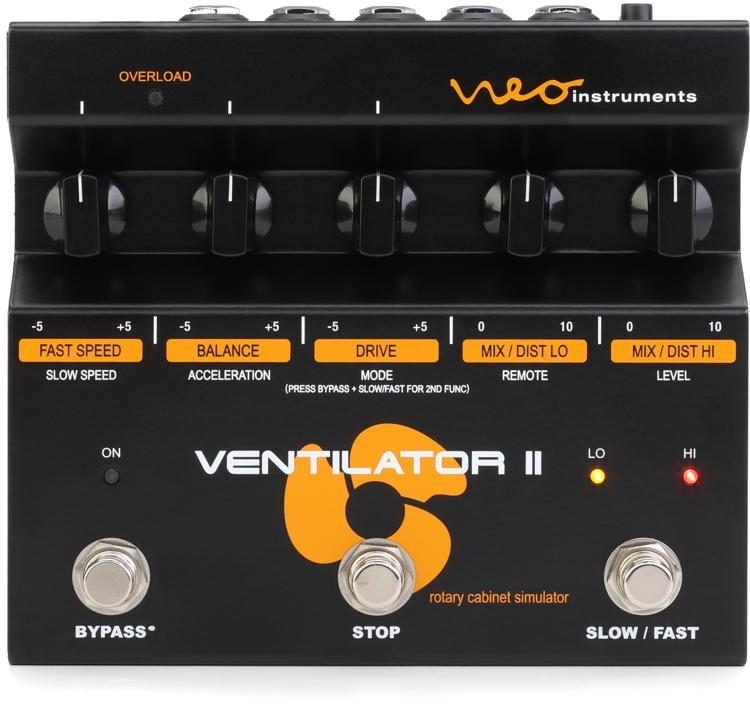 Neo Instruments Ventilator II Rotary Speaker Simulator Pedal