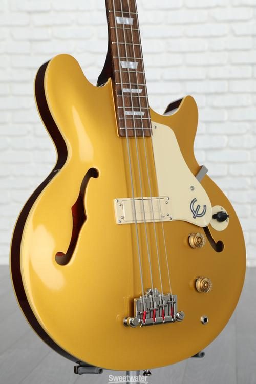 Epiphone Jack Casady Signature Bass - Metallic Gold