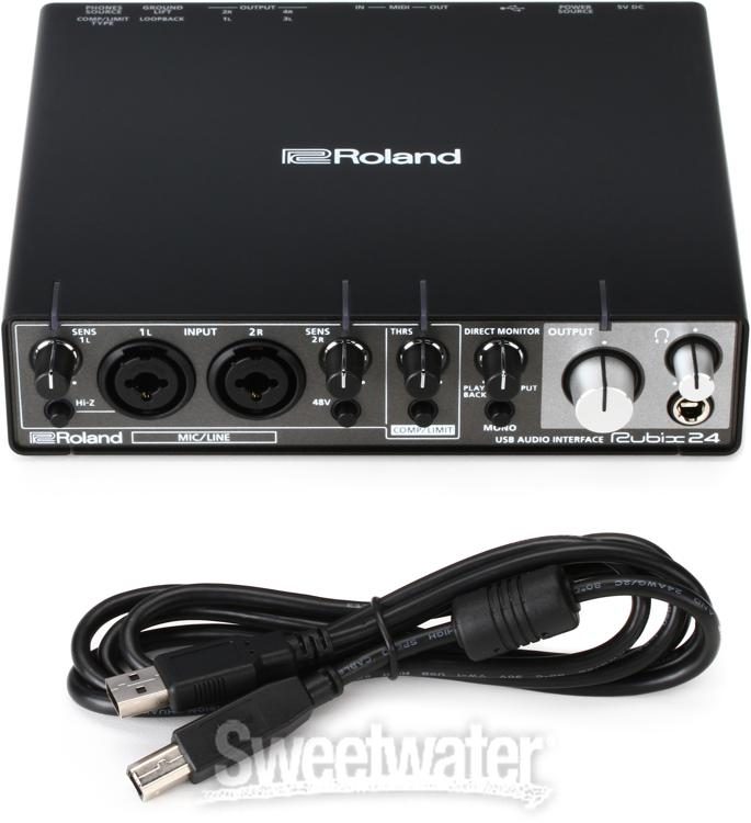 Roland Rubix 24 USB Audio Interface | Sweetwater