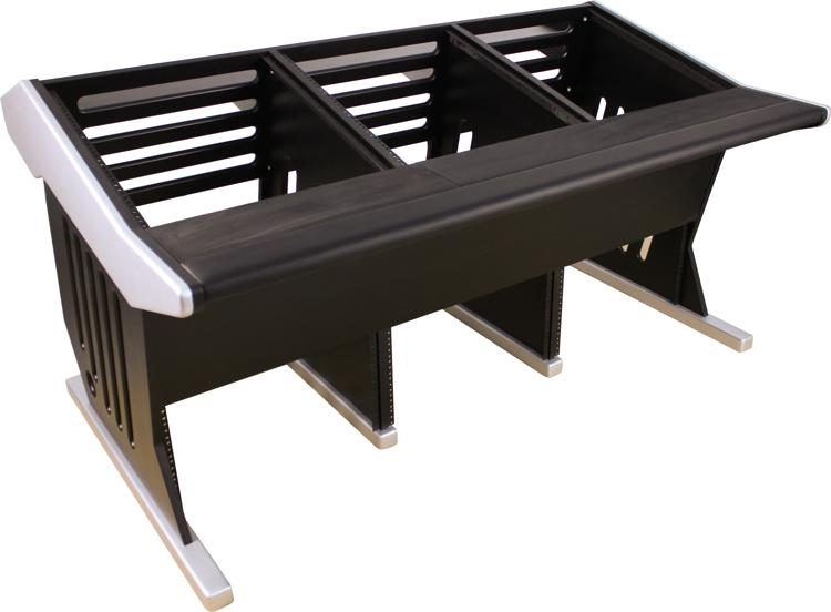 Zaor MAESTRO 36+18 Mastering Style Desk - Silver/Black | Sweetwater