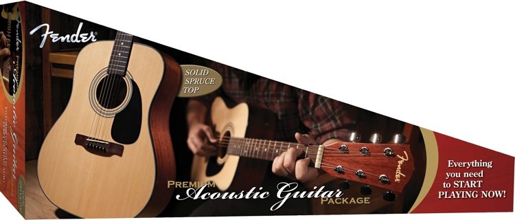 Fender DG-8S Acoustic Pack - Natural | Sweetwater