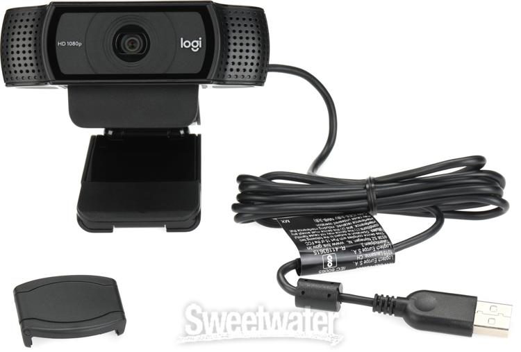 Byen gateway Reproducere Logitech C920S Pro HD 1080p Webcam | Sweetwater