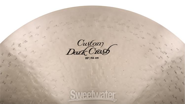 Cymbale Zildjian K Series Dark Crash Thin 20 Pouces – Son Grave, Chaud Et Complexe, Pour Batteries Professionnelles