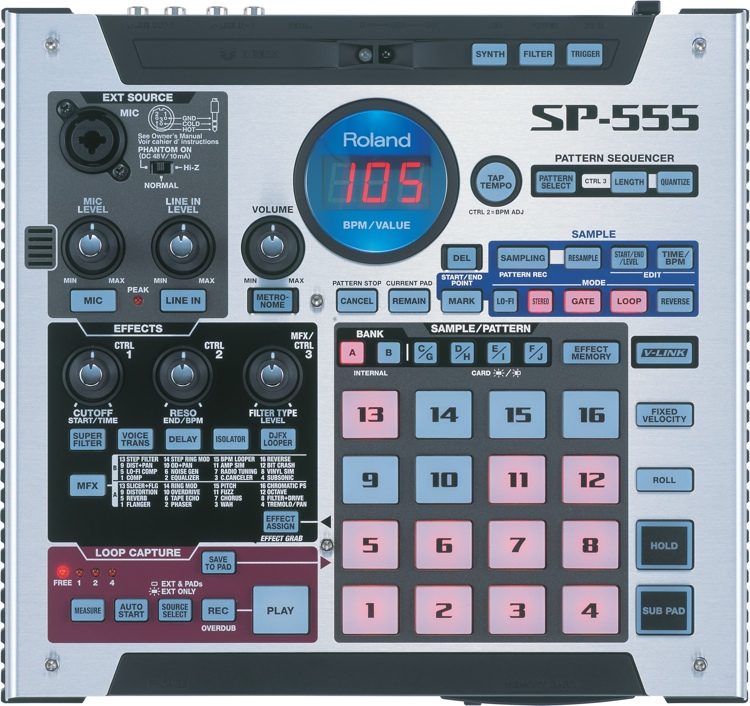 Roland SP-555 Reviews | Sweetwater