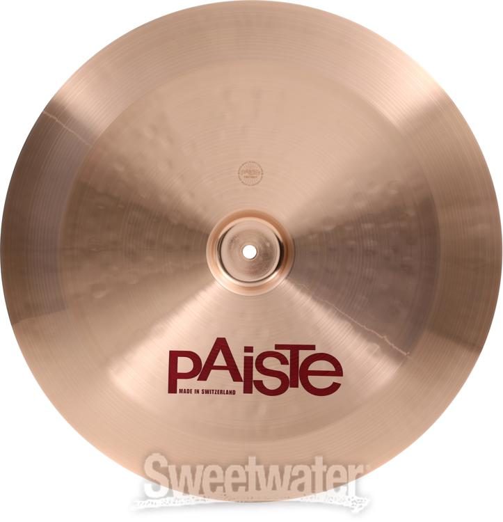 パイステの PAISTE PST-7 CHAINA 18インチ パイステ チャイナ シンバル