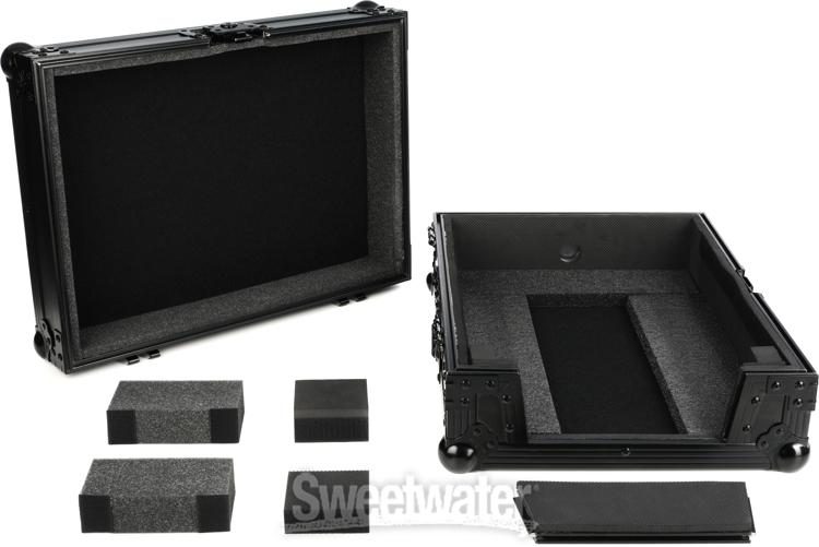 Flight case for 200 singles 7 inch black