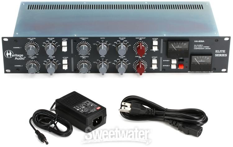 Heritage Audio HA-609A Dual Channel Compressor