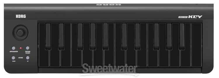 Korg microKEY25 - Limited Edition Black-on-Black | Sweetwater