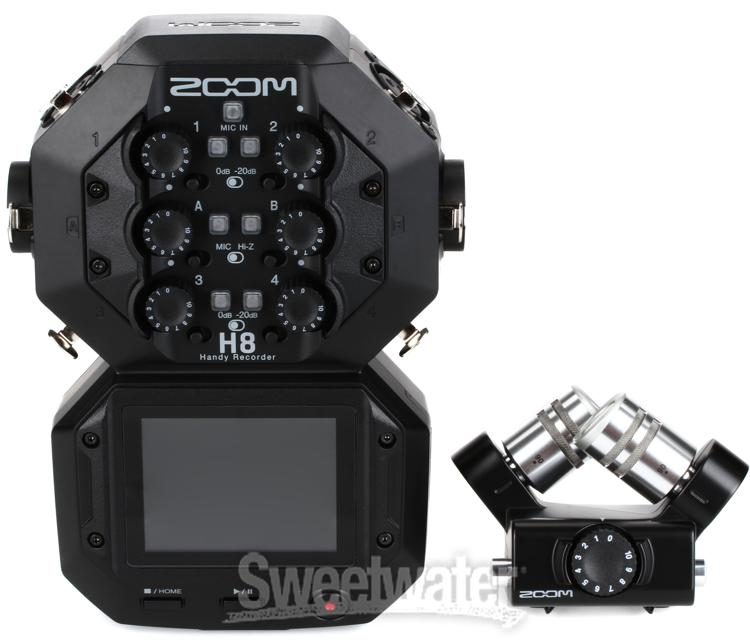 Zoom H8 8-input Handy Recorder | Sweetwater