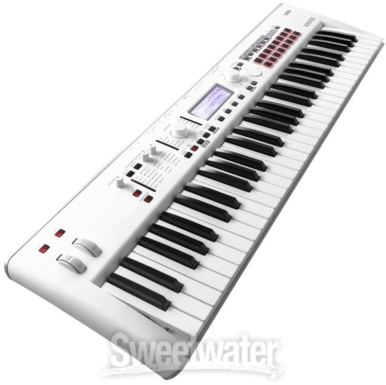 Korg Kross 2 - Limited Edition White 61-key Synthesizer