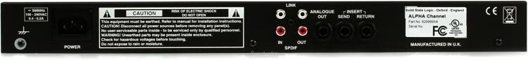 Solid State Logic XLogic Alpha Channel Microphone Preamp & EQ