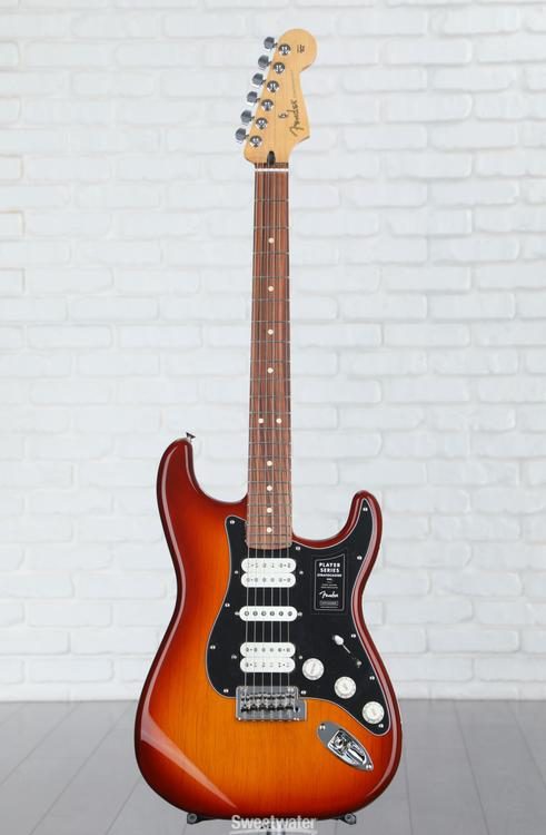 Fender Player Stratocaster HSH - Tobacco Sunburst with Pau Ferro