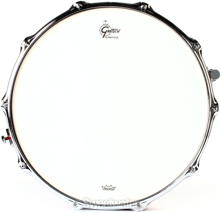 Gretsch Brooklyn Snare Drum Satin Natural - 14 x 6.5 Lightning