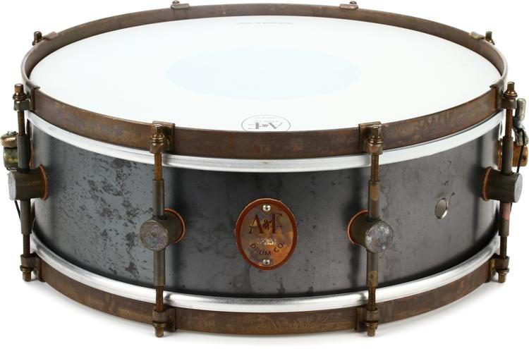Raw Steel Snare Drum - 5 x 14 inch | Sweetwater