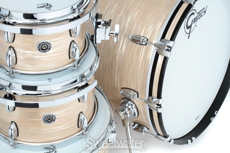Buy Gretsch Brooklyn 4-Piece Micro Kit Drum Shell Pack (Satin Grey