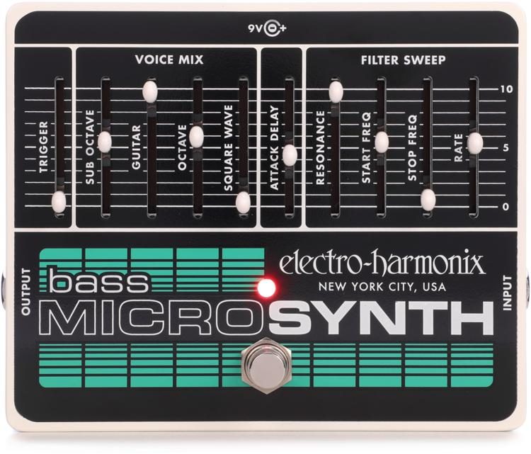 ベース electro-harmonix bass MICRO SYNTH Electro-Harmonix Bass Micro Synth Pedal | Sweetwater