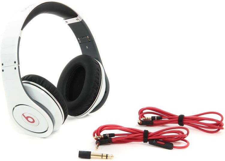 Beats Studio Headphones - White | Sweetwater