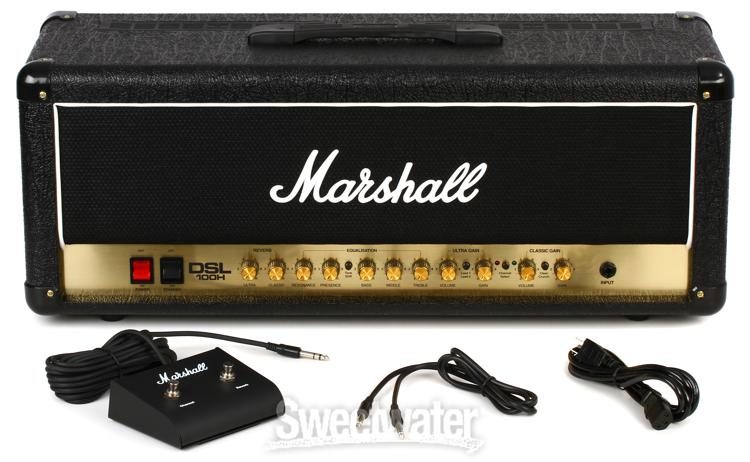 Marshall DSL100H 100-watt 2-channel Tube Head Reviews | Sweetwater