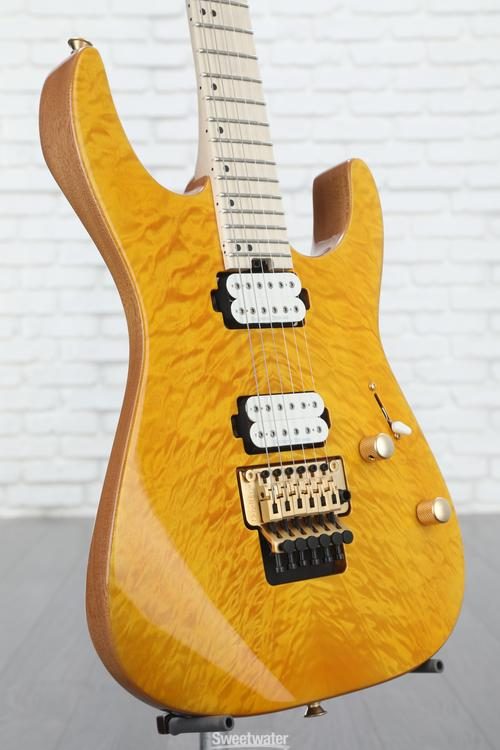 Charvel Pro-Mod DK24 HH FR - Dark Amber