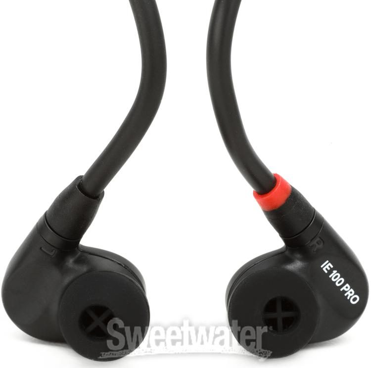 Sennheiser IE 100 Pro Wireless - Black | Sweetwater