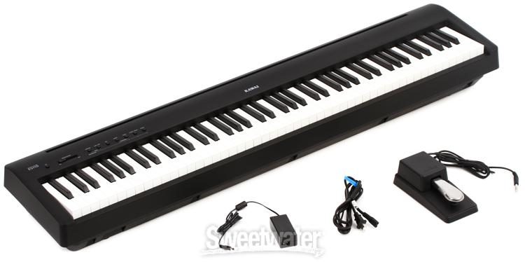 Kawai ES110 88-key Digital Piano with Speakers - Gloss Black