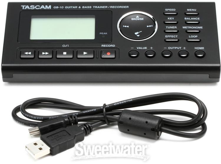 TASCAM GB-10 Guitar and Bass Trainer - Recorder