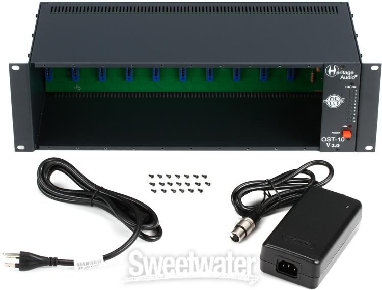 Heritage Audio HAOST10v2 10-slot 500 Series Rack | Sweetwater