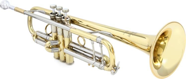 Bach 19072V Stradivarius Professional Bb Trumpet - 72 Bell - Vindabona Conical Bore - Clear Lacquer