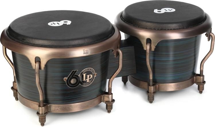 Latin Percussion Limited-edition 60th-anniversary Bongos Set