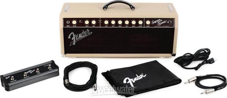 Fender Super-Sonic 22 - 22-watt Tube Head - Blonde | Sweetwater