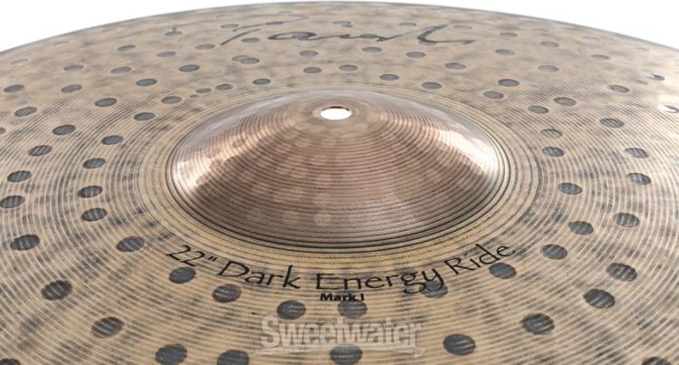 Paiste 22-inch Signature Dark Energy Ride Mk I Cymbal