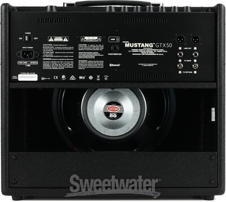 Fender Mustang GTX 50 1x12 50-watt Combo Amp | Sweetwater