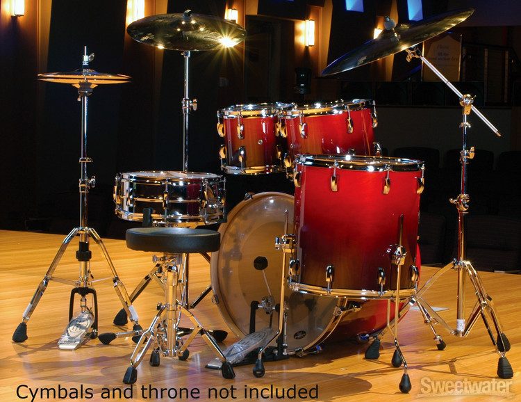 Pearl Vision Birch VBX 5-piece Drum Kit - Ruby Fade | Sweetwater