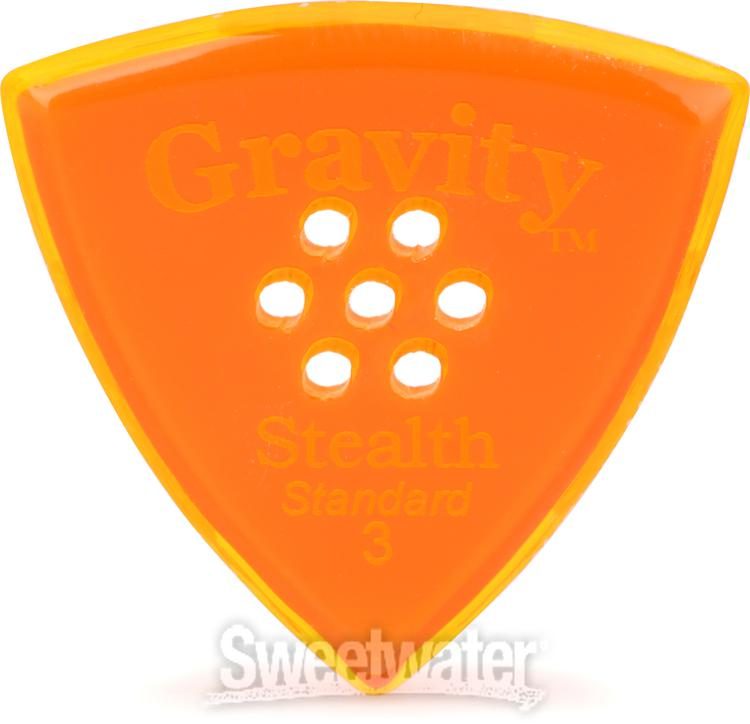 Gravity Picks Stealth - Standard, 3mm, Multi-hole | Sweetwater