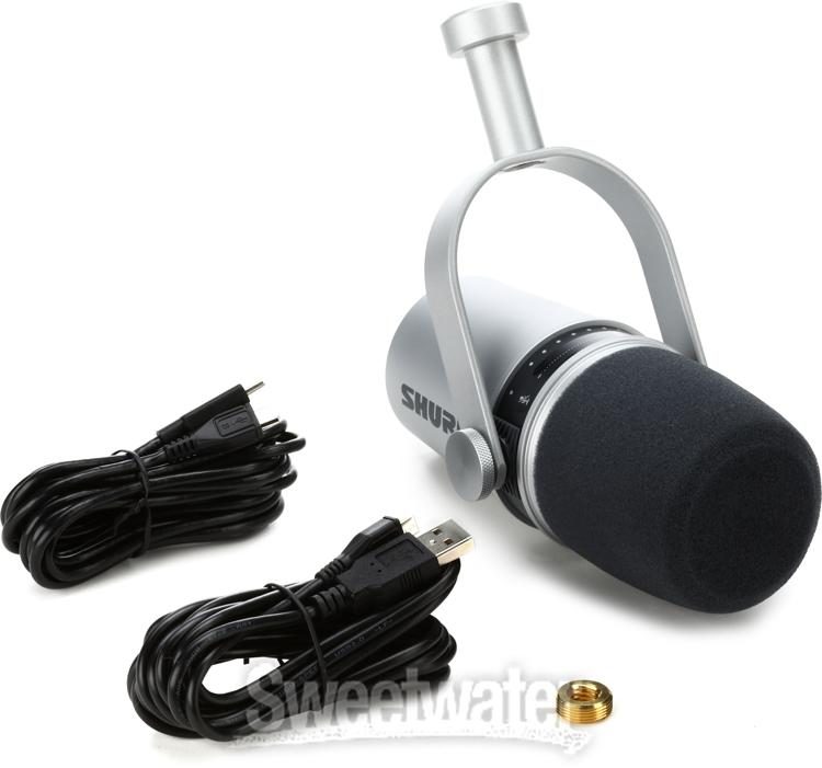 Shure MV7 Podcast Microphone (Black)