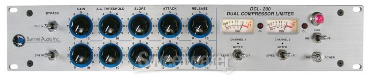 Summit Audio DCL-200 Dual Compressor/Limiter | Sweetwater