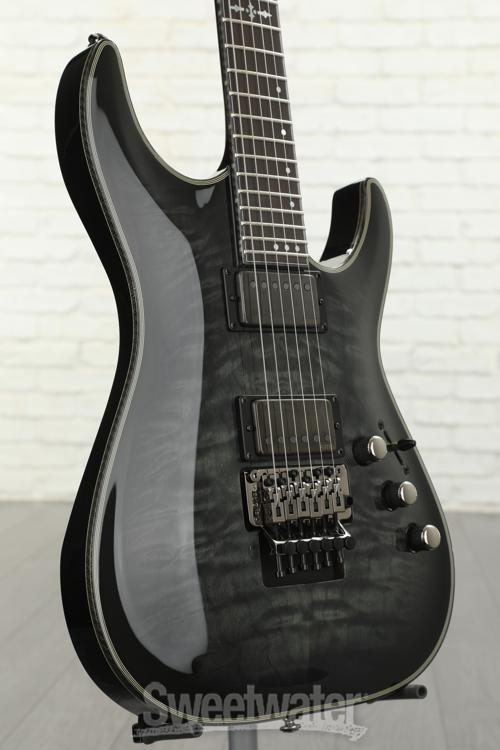 Schecter Hellraiser Hybrid C-1 FR - Trans Black Burst