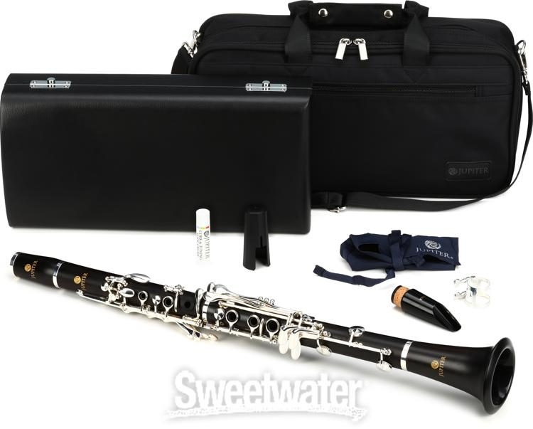Jupiter JCL1100S Performance Bb Clarinet with Silver-plated Keys