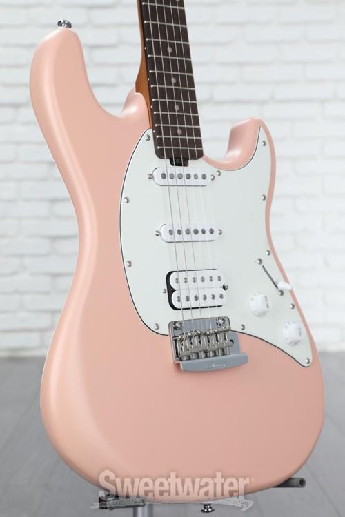 Sterling By Music Man Cutlass CT50HSS Electric Guitar - Pueblo Pink Satin