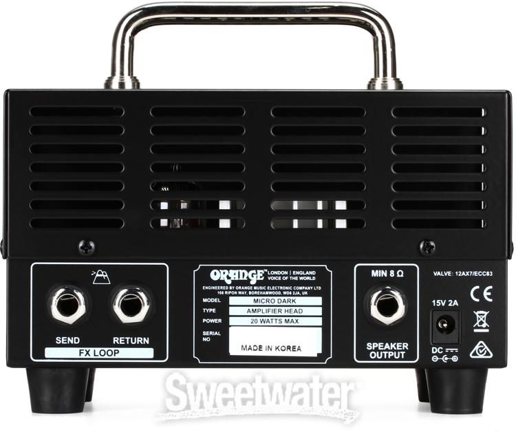 Orange Micro Dark 20-watt Hybrid Head Reviews | Sweetwater