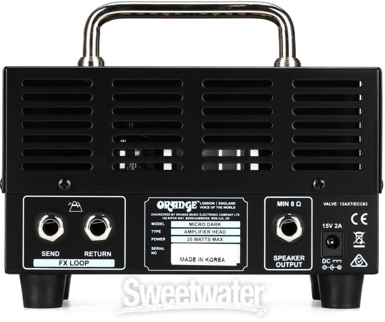 Orange Micro Dark 20-watt Hybrid Head | Sweetwater