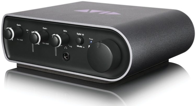 Avid Mbox Mini 2x2オーディオインターフェース Avid Mbox Mini | Sweetwater