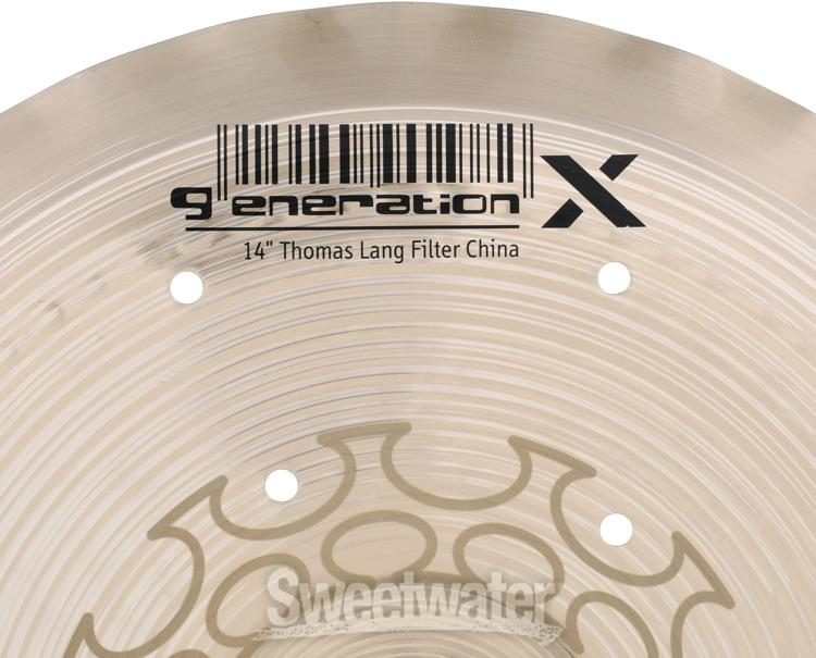 Meinl Cymbals 14-inch Generation X Filter China Cymbal | Sweetwater