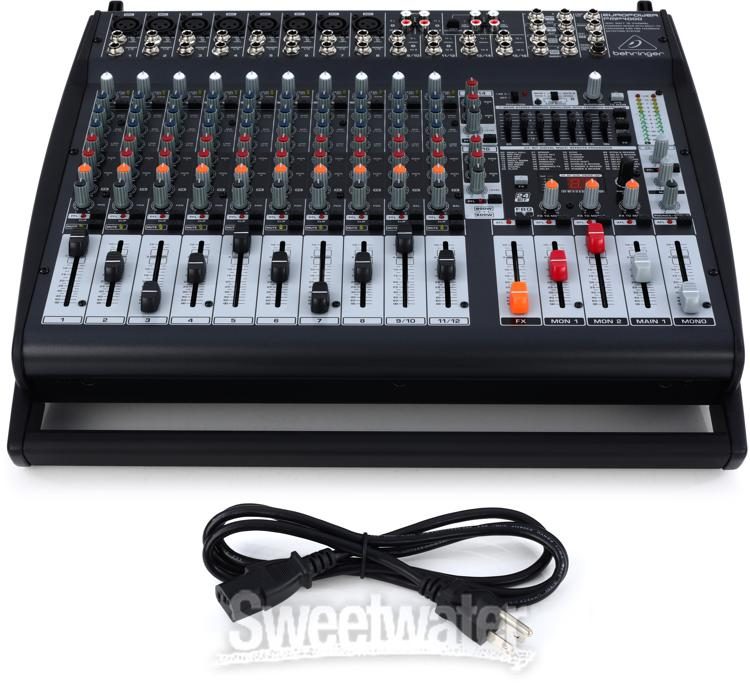  Behringer Europower PMP4000 Powered Mixer - 16 Channels, 1600  Watts with Multi-FX Processor and FBQ Feedback Detection System : Musical  Instruments