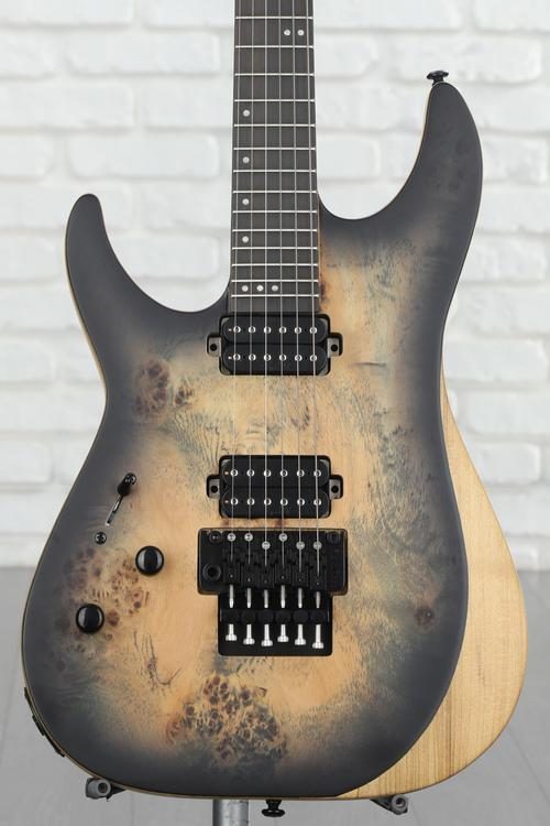 Schecter Reaper-6 FR Left-Handed - Satin Charcoal Burst