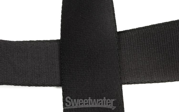 MPJR-BLK Kids Guitar Strap - Black - Sweetwater